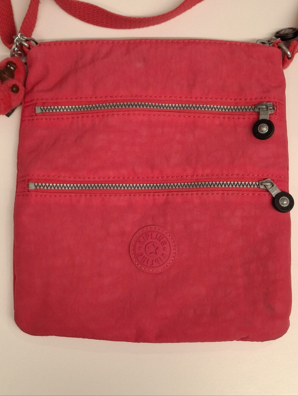 KIPLING Hot Pink Crossbody Bag - Picture 2 of 15